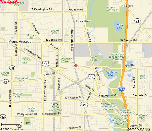 Map to Chateau Rand