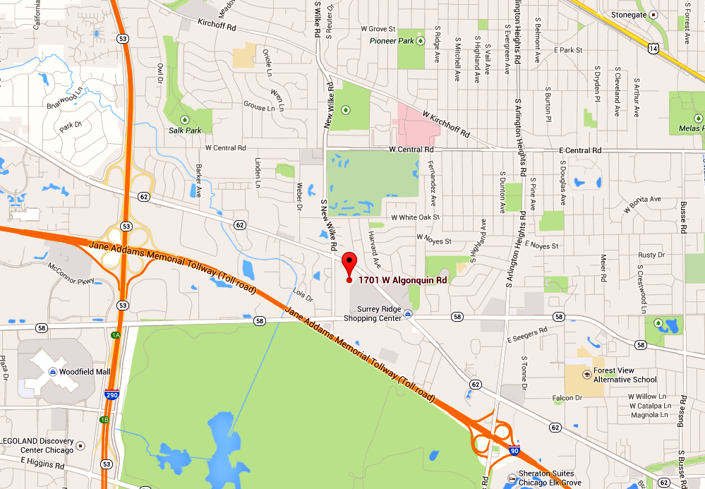 Map to Meridian Banquets